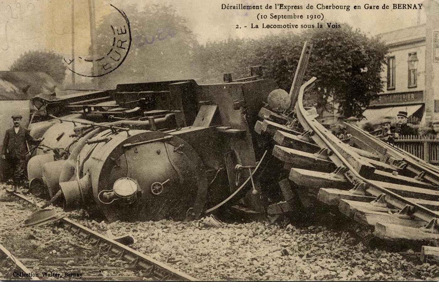 Accident train  Bernay